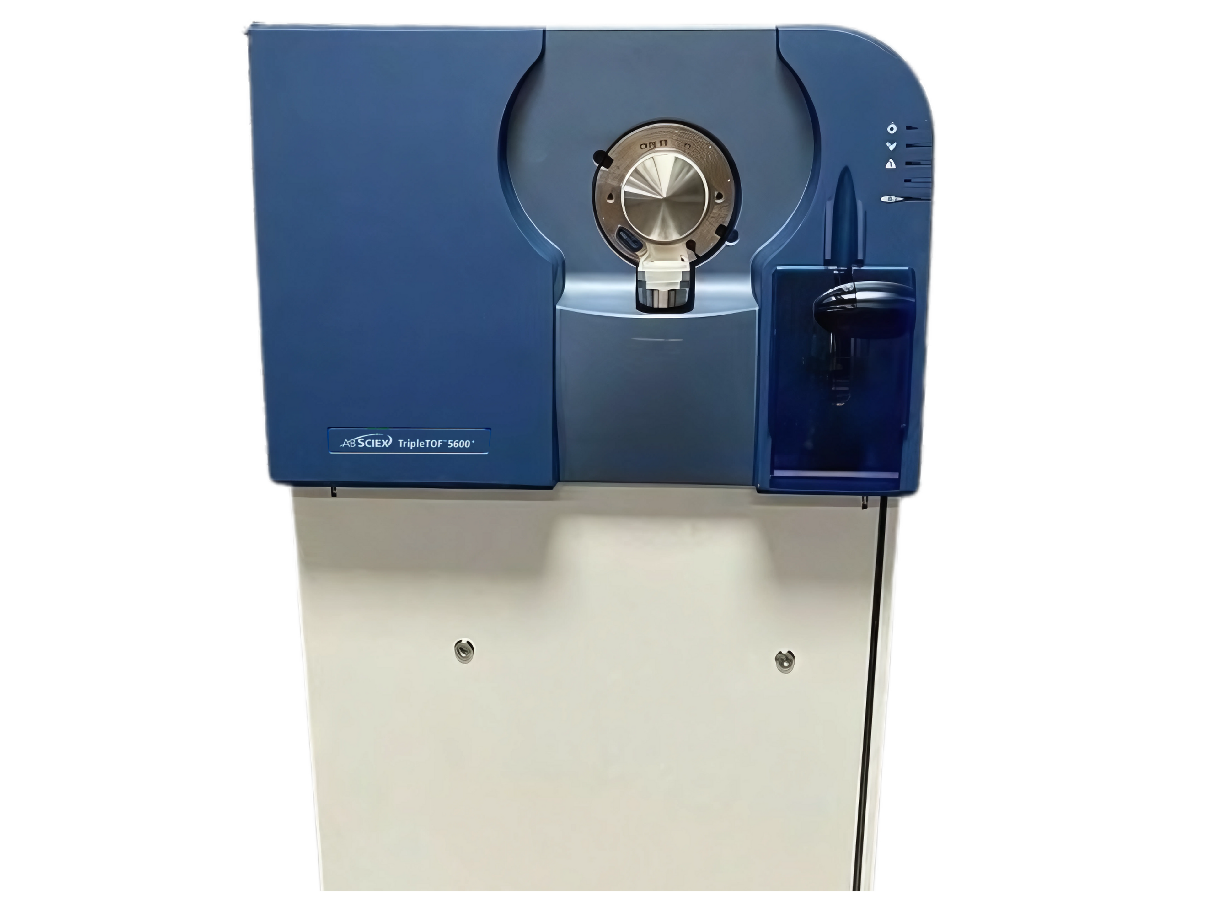 AB Sciex TripleTOF 5600+ Mass Spectrometer high-resolution quadrupole time-of-flight system for proteomics, metabolomics, pharmaceutical research, food safety, and environmental testing.
