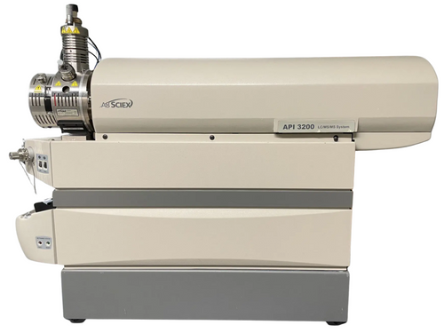 AB Sciex 3200 Triple Quadrupole LC/MS  compact, reliable quantitative mass spectrometry system for pharmaceutical, food safety, environmental, and clinical toxicology applications.