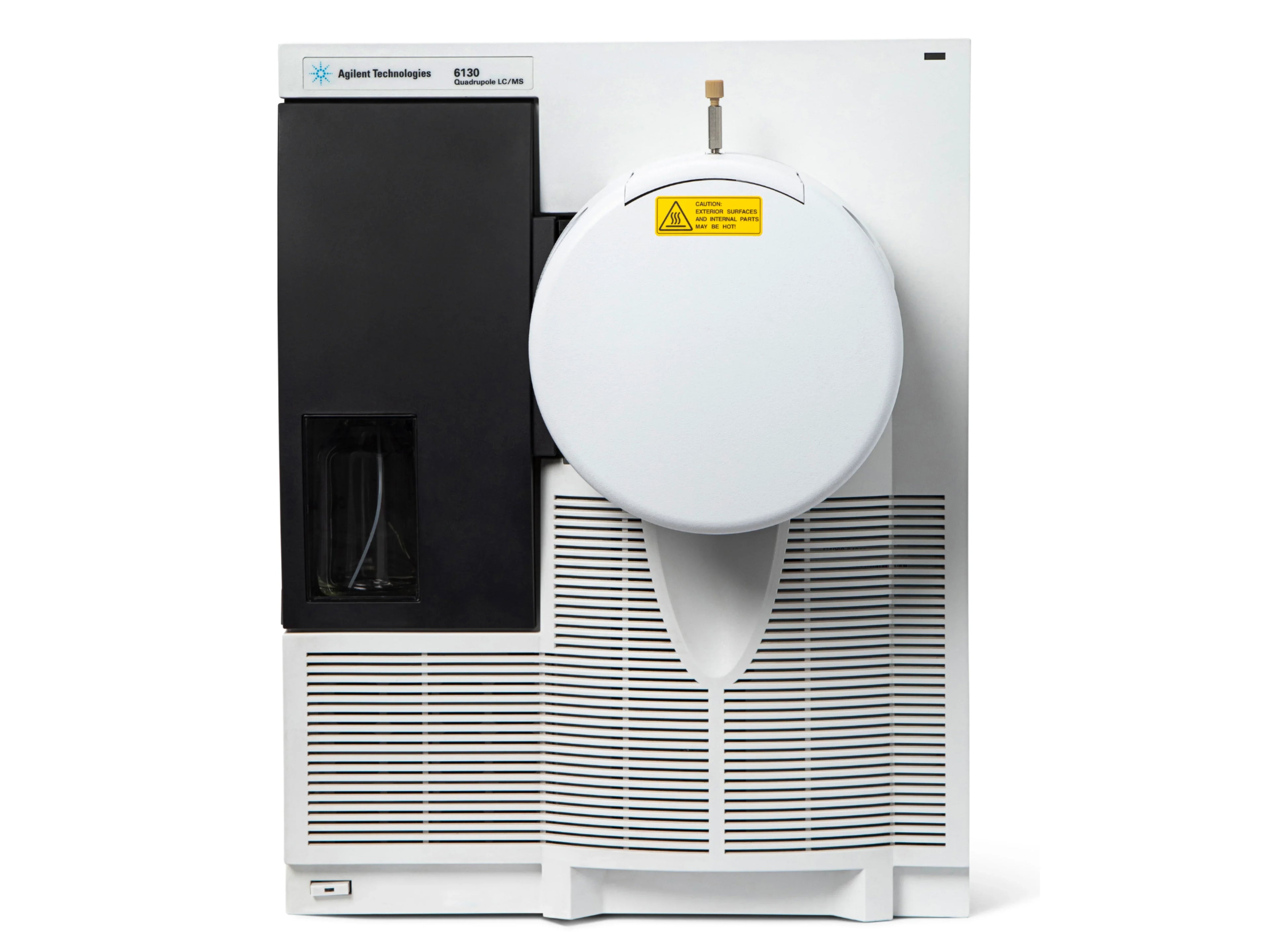 Agilent 6130B Single Quadrupole LC/MS System, reliable liquid chromatography-mass spectrometry platform for pharmaceutical research, food safety testing, environmental analysis, forensic toxicology, and industrial chemical applications.

