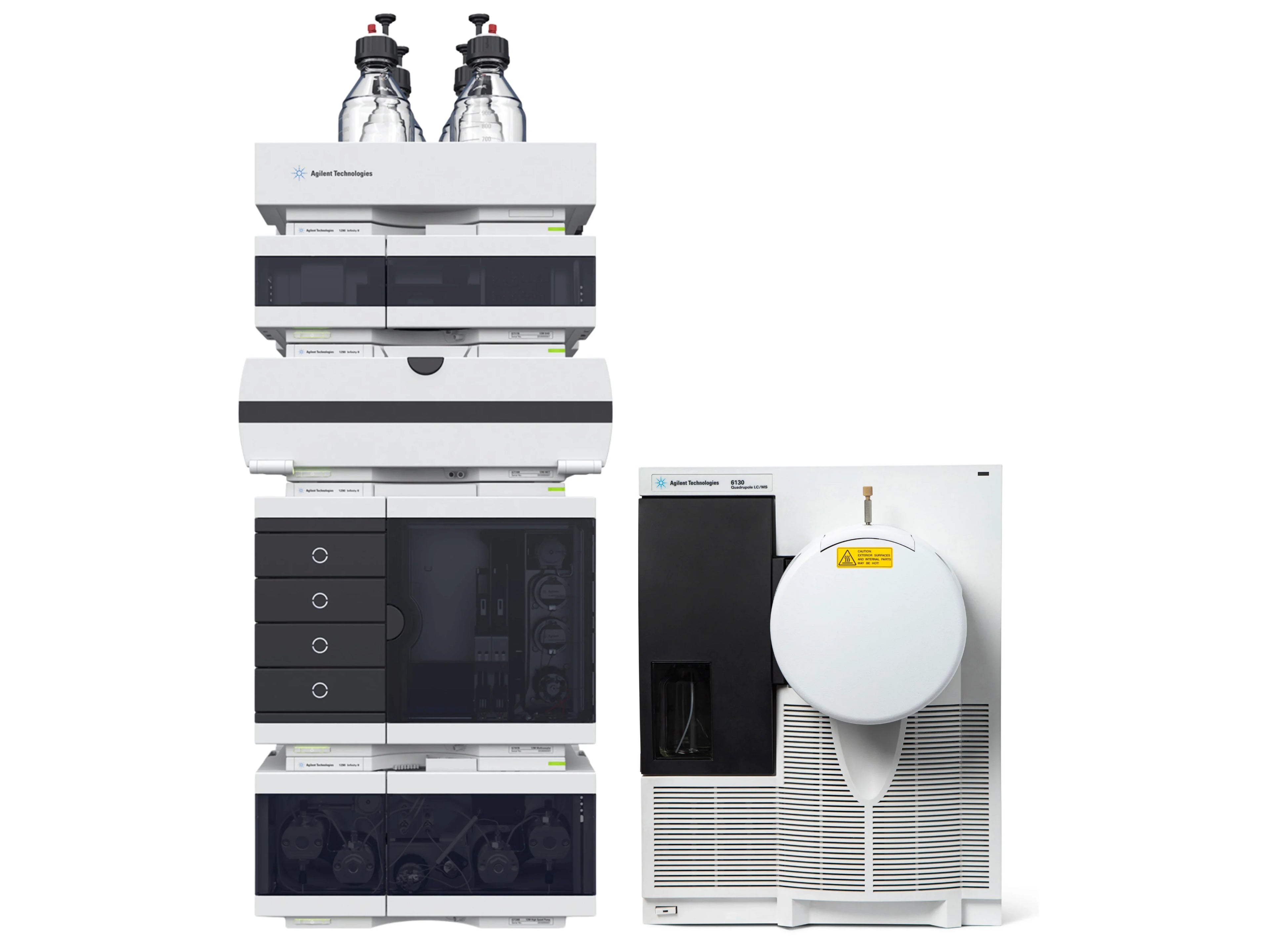 Agilent 6130 Single Quadrupole LC/MS with Agilent 1200 Series LC  compact single quadrupole LC-MS system for routine QC, pharmaceutical, food safety, and environmental laboratories