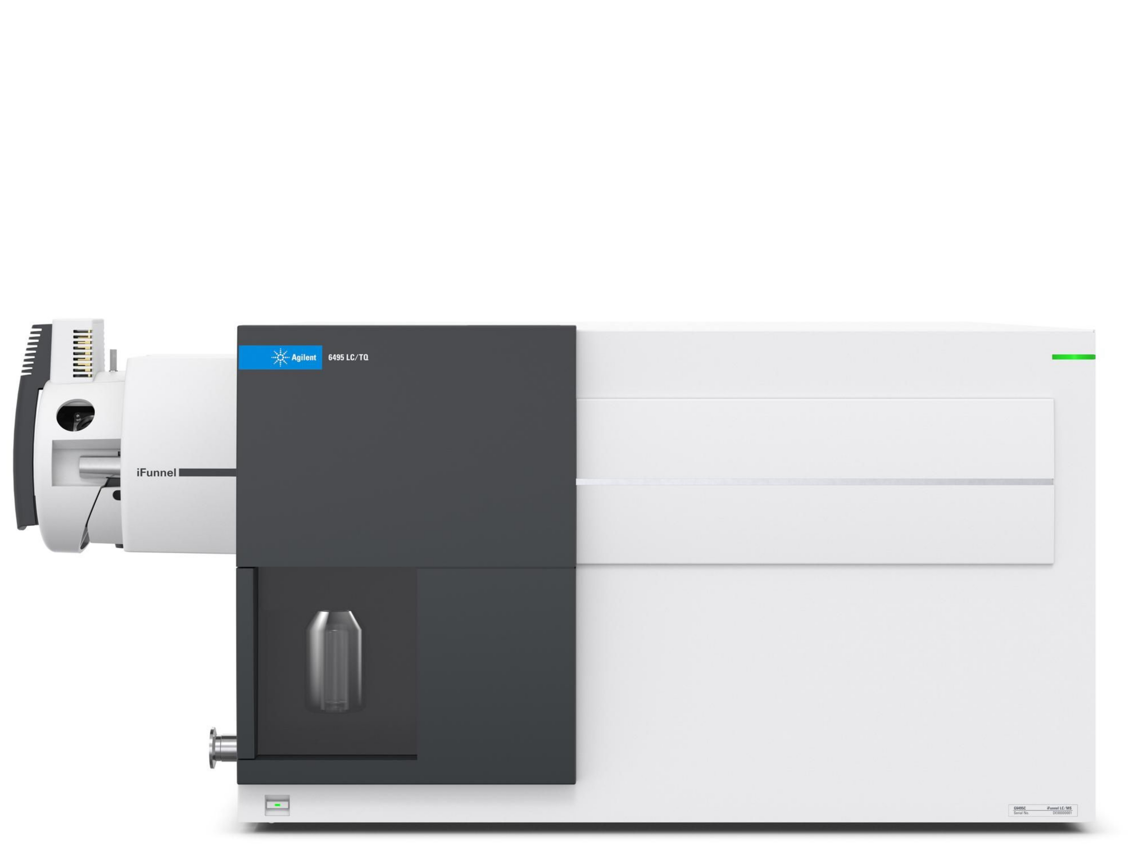 Agilent 6495C Triple Quadrupole LC/MS System (G6495CA)  high-sensitivity, robust LC-MS/MS instrument for pharmaceutical, food safety, environmental, clinical, and metabolomics applications.