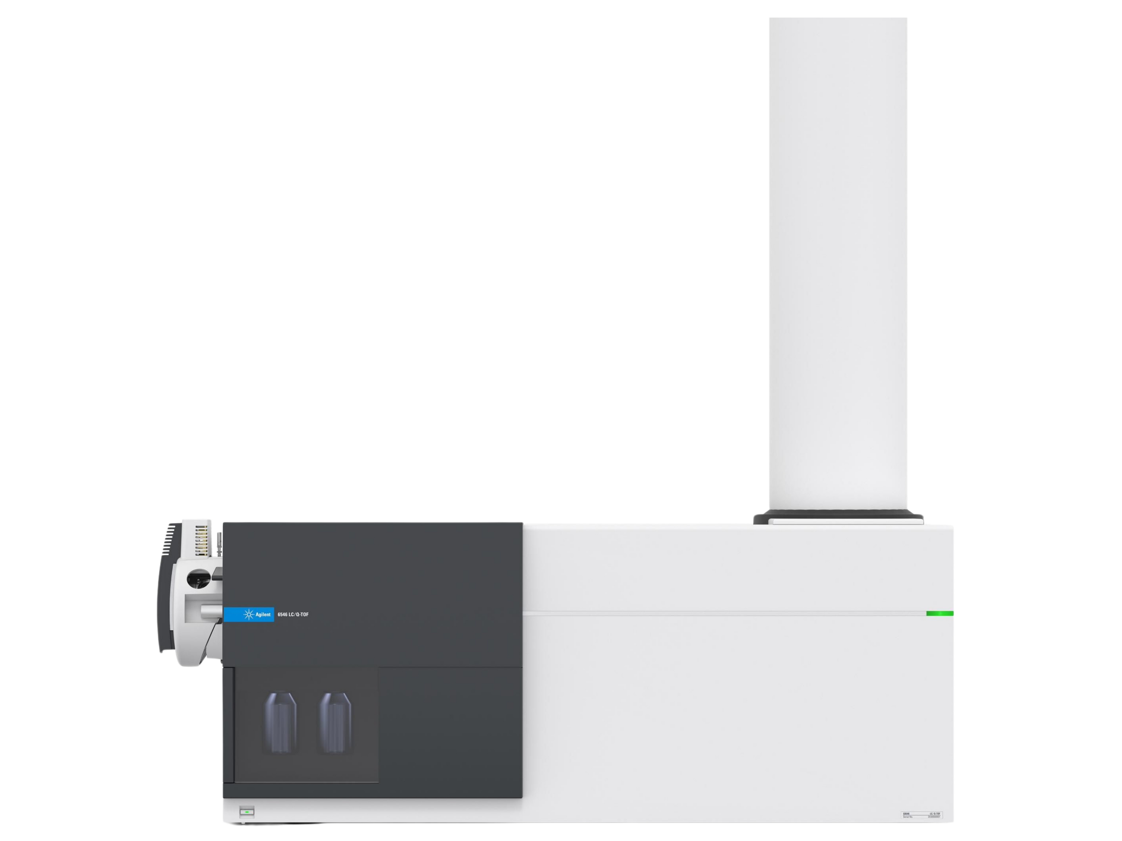 Agilent 6546 LC/Q-TOF Quadrupole Time-of-Flight LC/MS high-resolution accurate-mass Q-TOF system with &gt;60,000 FWHM resolution, Jet Stream ionization, and advanced DIA workflows for proteomics, metabolomics, pharmaceuticals, food safety, and environmental research.