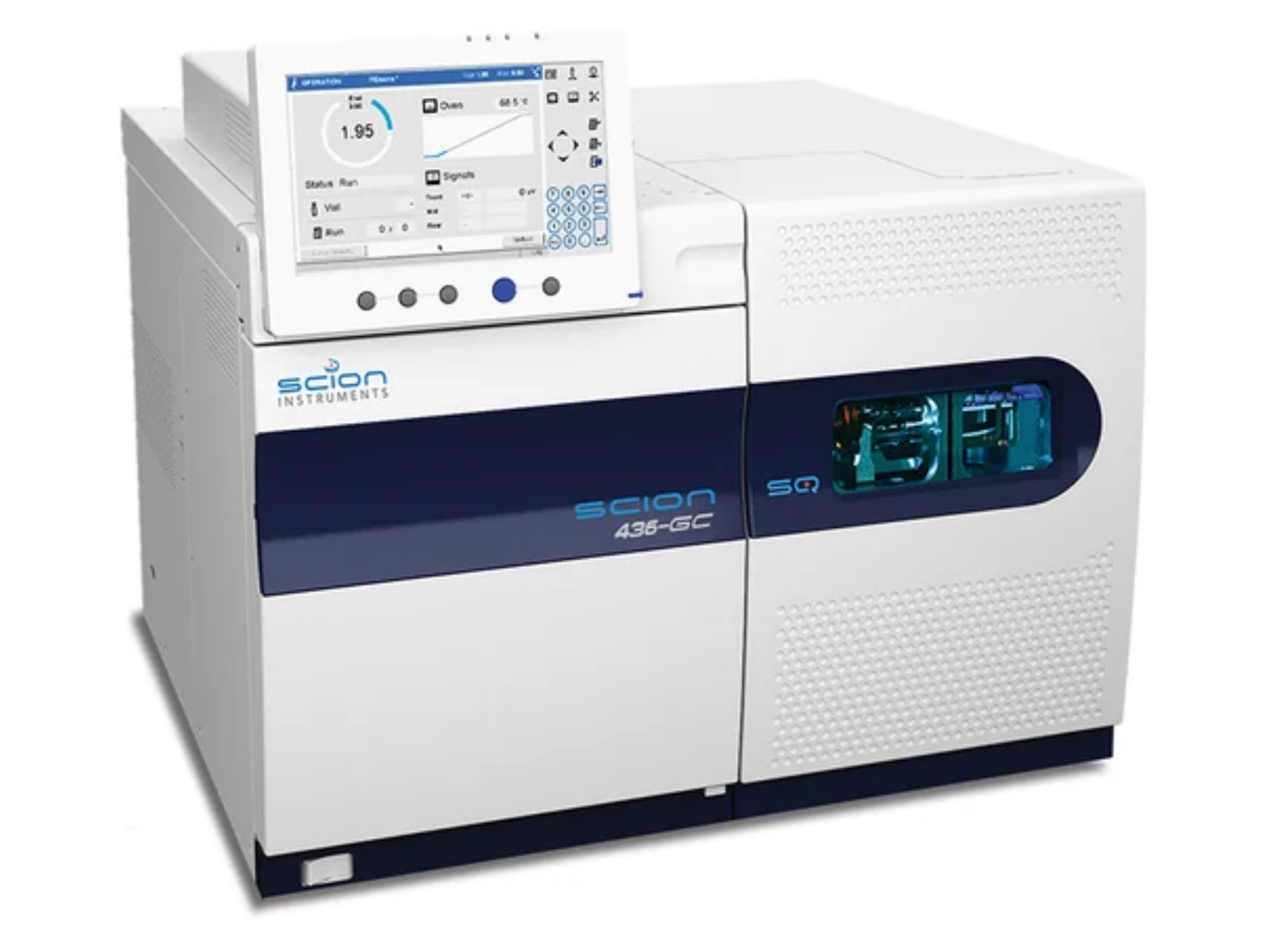 Bruker SCION 436 Gas Chromatograph coupled with SCION SQ Single Quadrupole GC-MS for high-precision analysis in environmental, food, and forensic laboratories