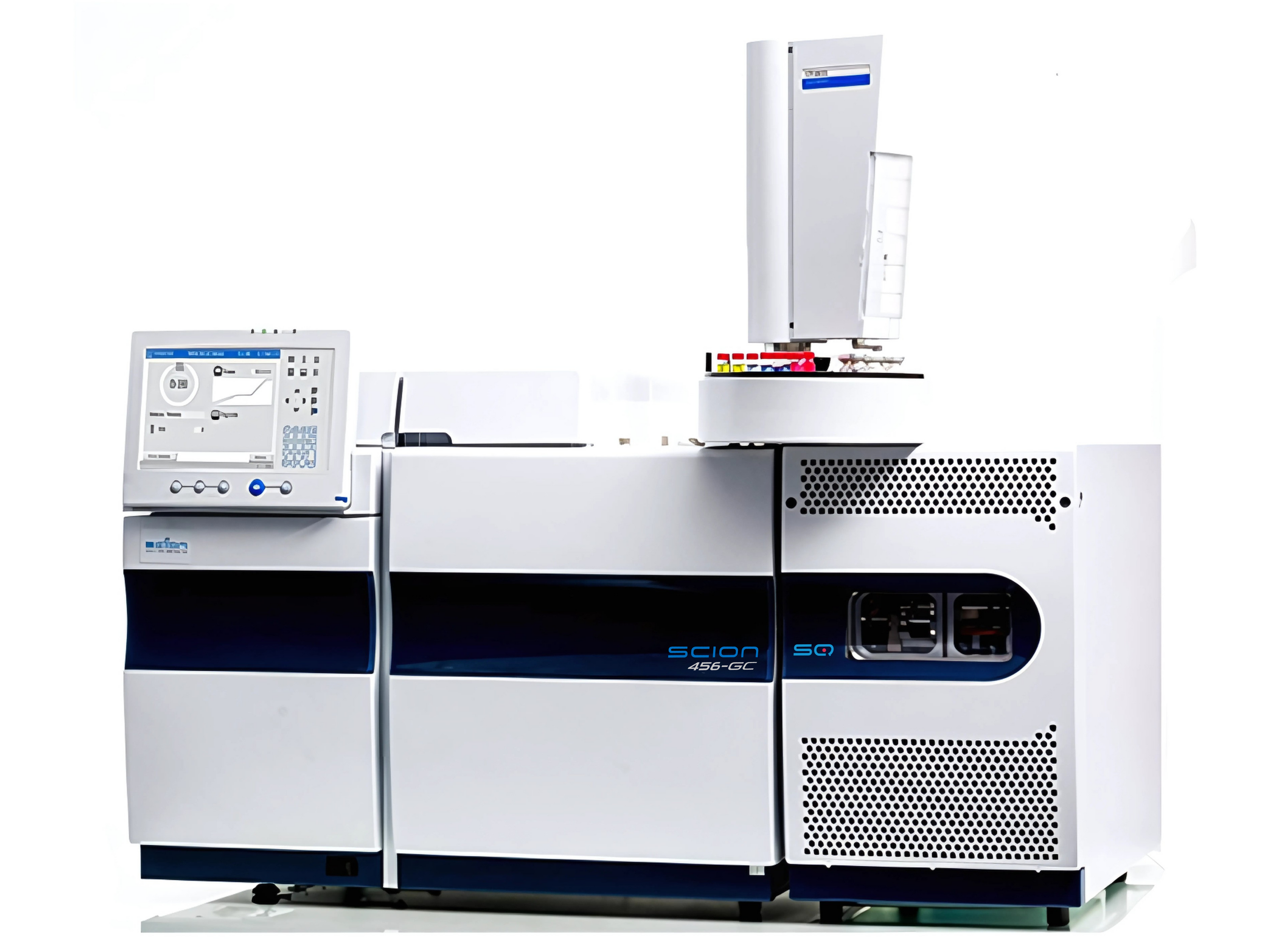 Bruker SCION 456 Gas Chromatograph coupled with SCION SQ Single Quadrupole GC-MS for high-performance trace analysis in environmental, food, and forensic laboratories