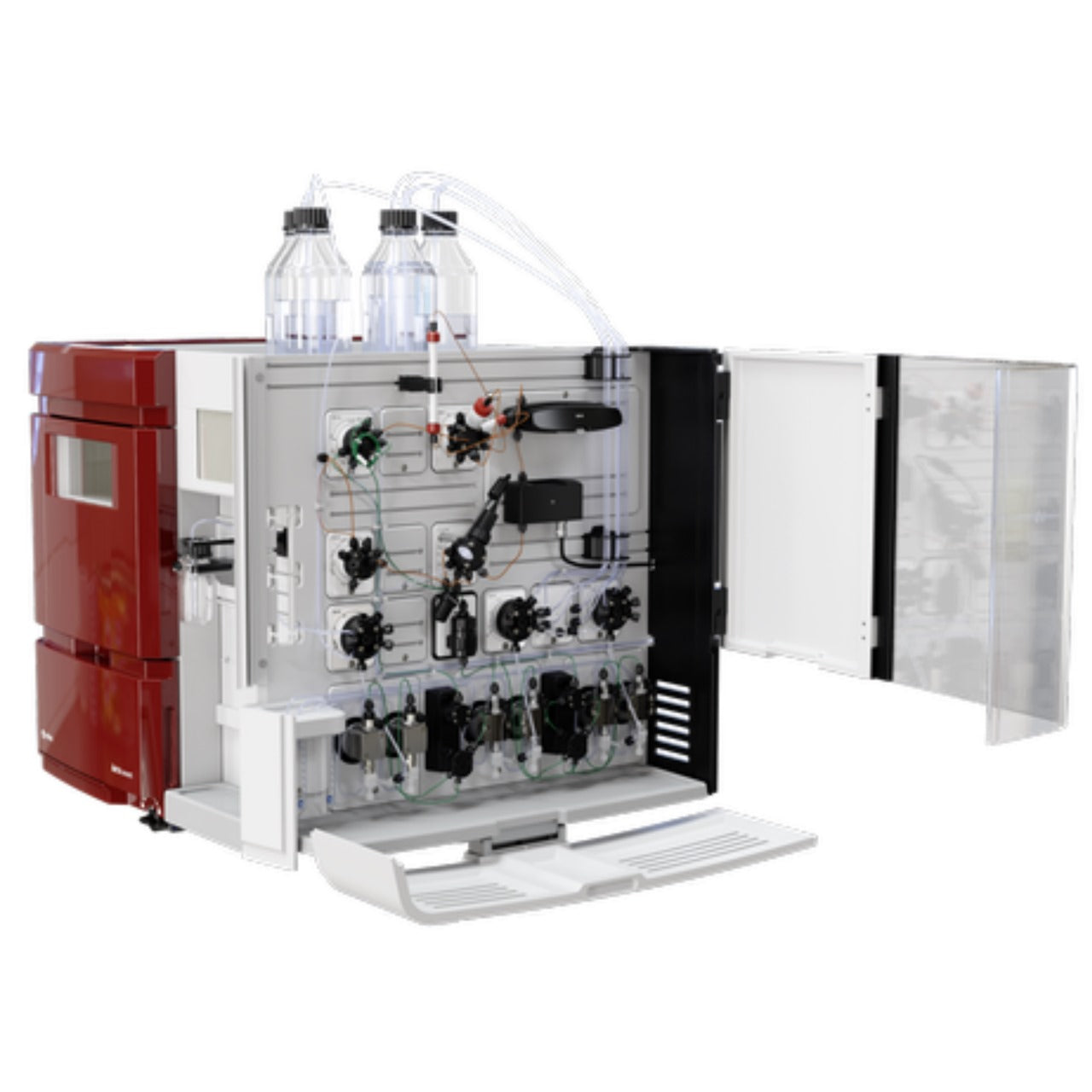 Cytiva ÄKTA Avant 25 FPLC System, advanced fast protein liquid chromatography platform for scalable protein purification, biopharmaceutical research, process optimization, and industrial biotechnology applications.
