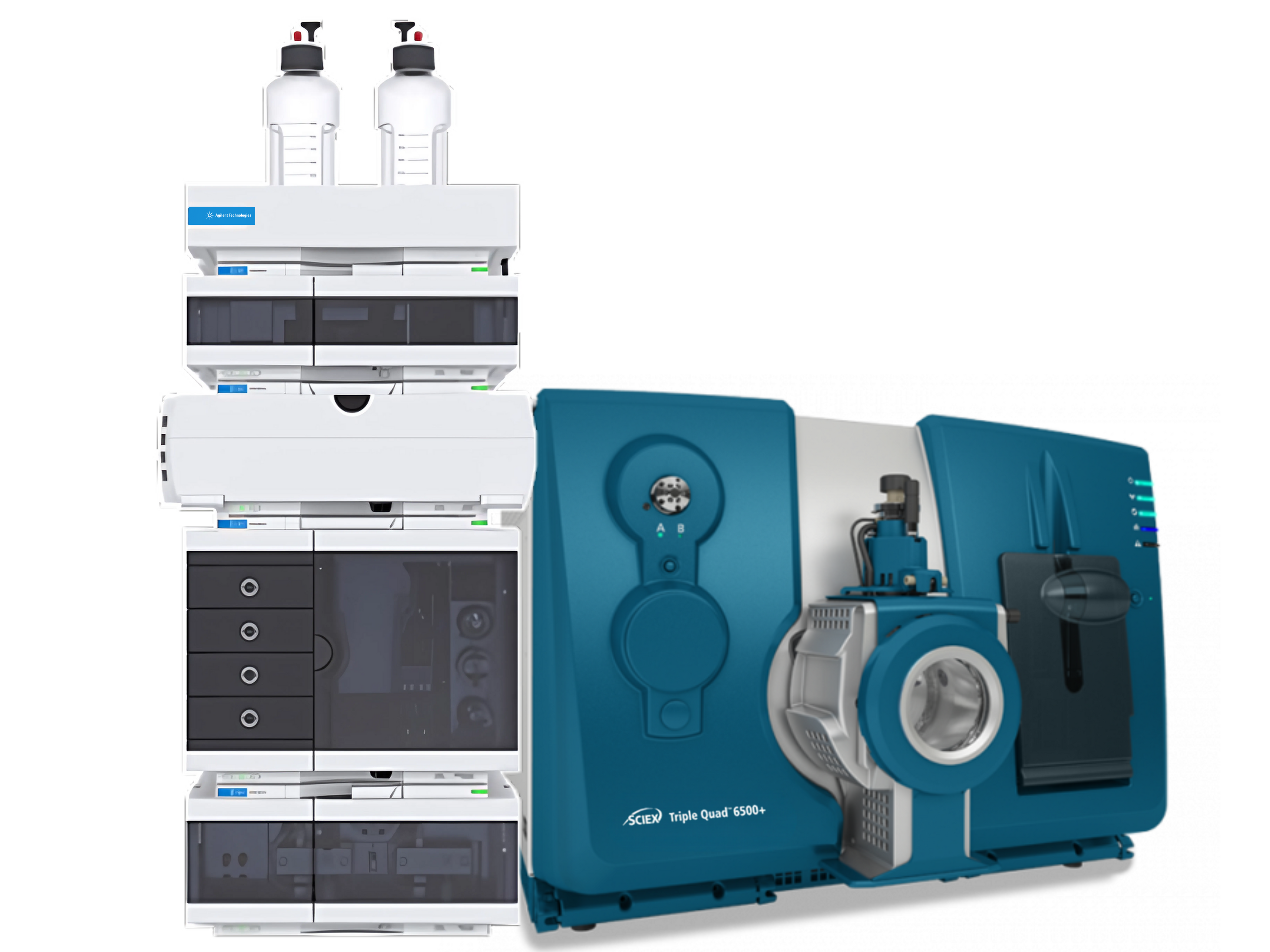 SCIEX 6500+ Triple Quad LC-MS/MS with Agilent 1290 Infinity II UHPLC Advanced Quantitative LC-MS/MS