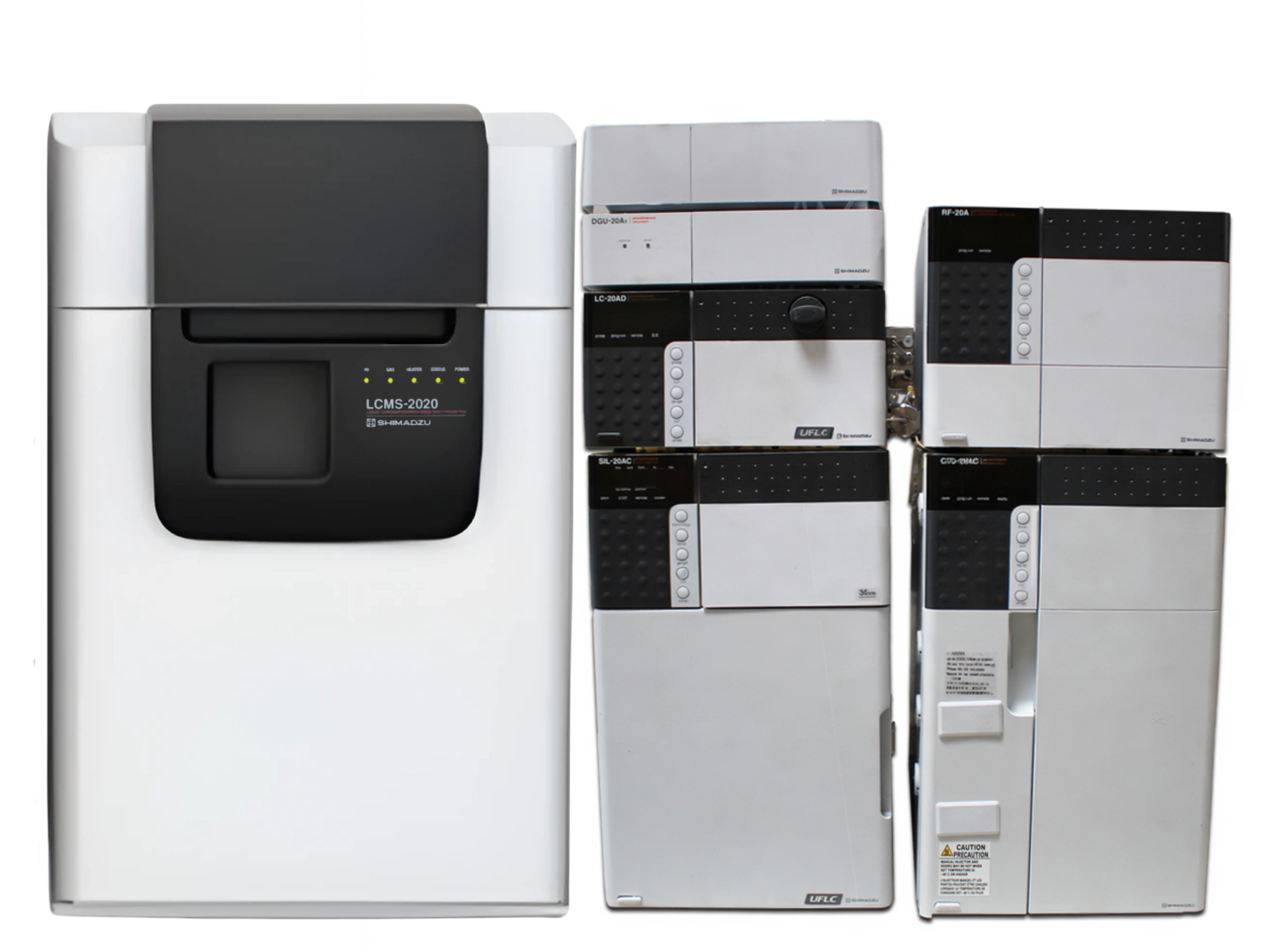 Shimadzu LCMS-2020 Single Quadrupole LC/MS with Prominence UFLC  high-speed, integrated LC-MS system combining fast chromatography with reliable single quadrupole mass spectrometry for pharmaceutical, food safety, environmental, forensic, and clinical research applications.
