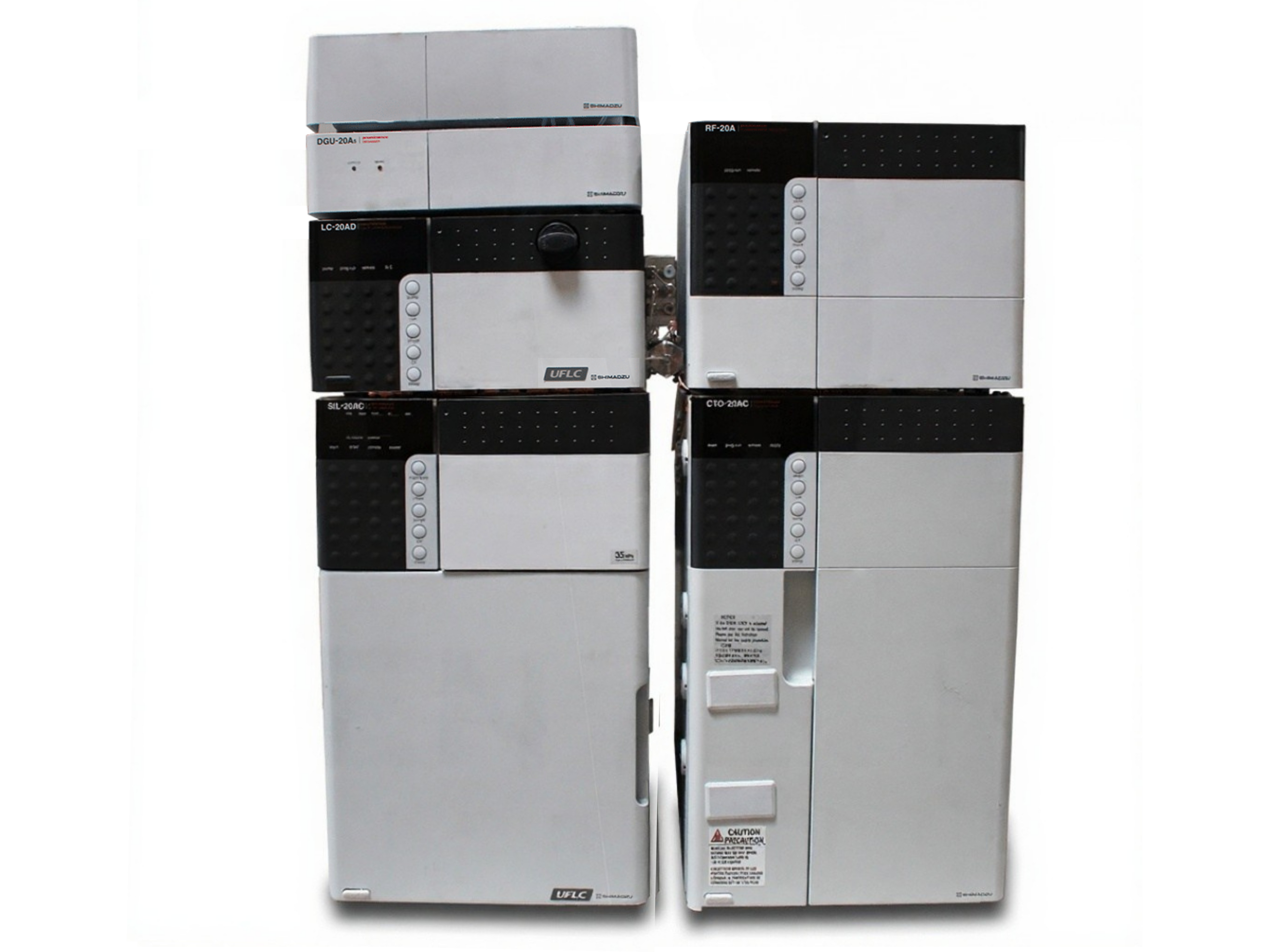 Shimadzu Prominence HPLC System with RF-20A Fluorescence Detector  high-sensitivity analytical HPLC platform for pharmaceuticals, biomolecules, environmental testing, food safety, and clinical research applications.