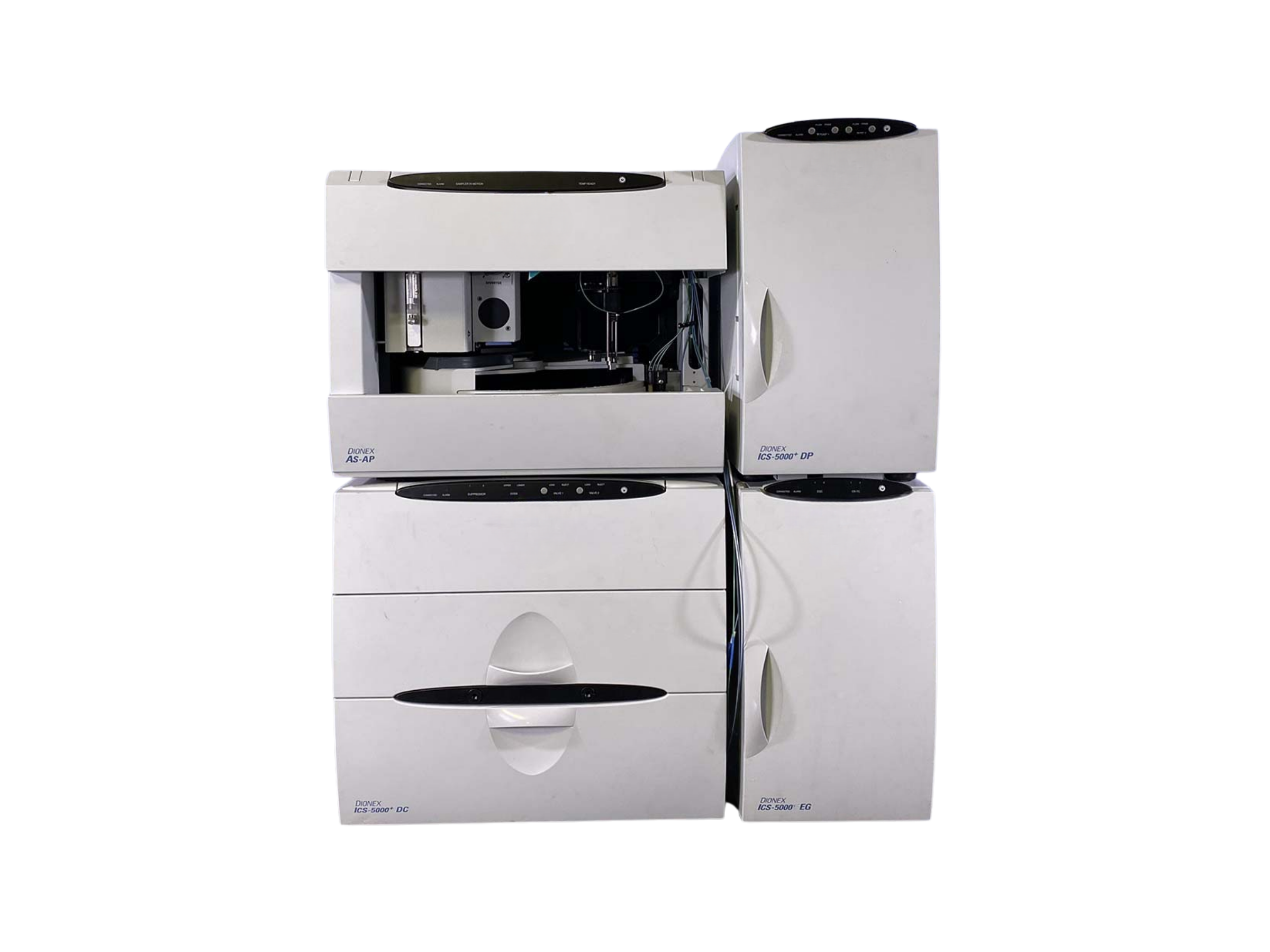 Thermo Scientific Dionex ICS-5000+ Ion Chromatography System High-performance RFIC and HPIC system for advanced anion, cation, and ionic compound analysis in environmental, pharmaceutical, food, and industrial applications