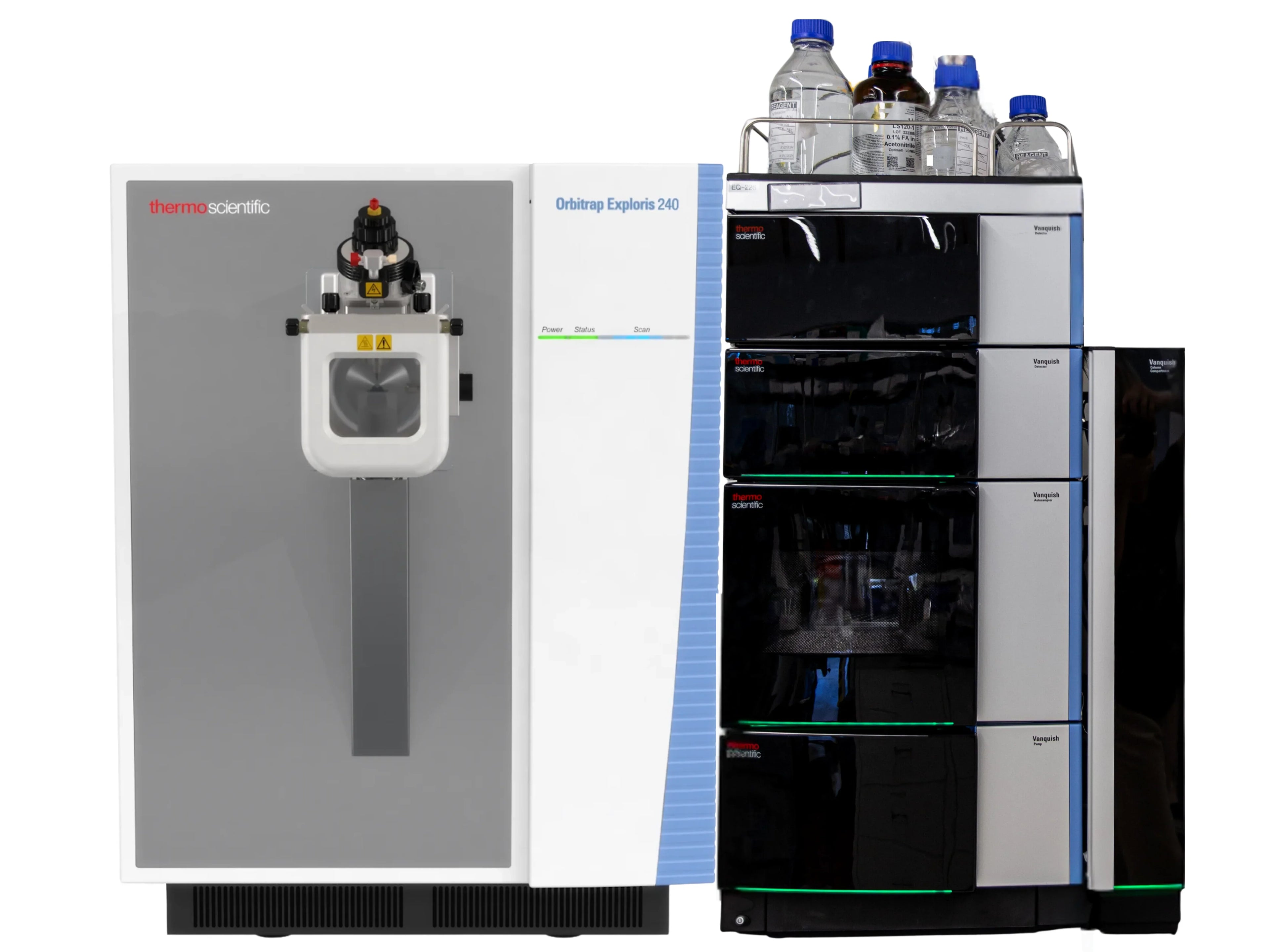Thermo Scientific Orbitrap Exploris 240 LC-MS/MS with Vanquish UHPLC  high-resolution accurate mass spectrometer for proteomics, metabolomics, pharmaceutical and environmental applications