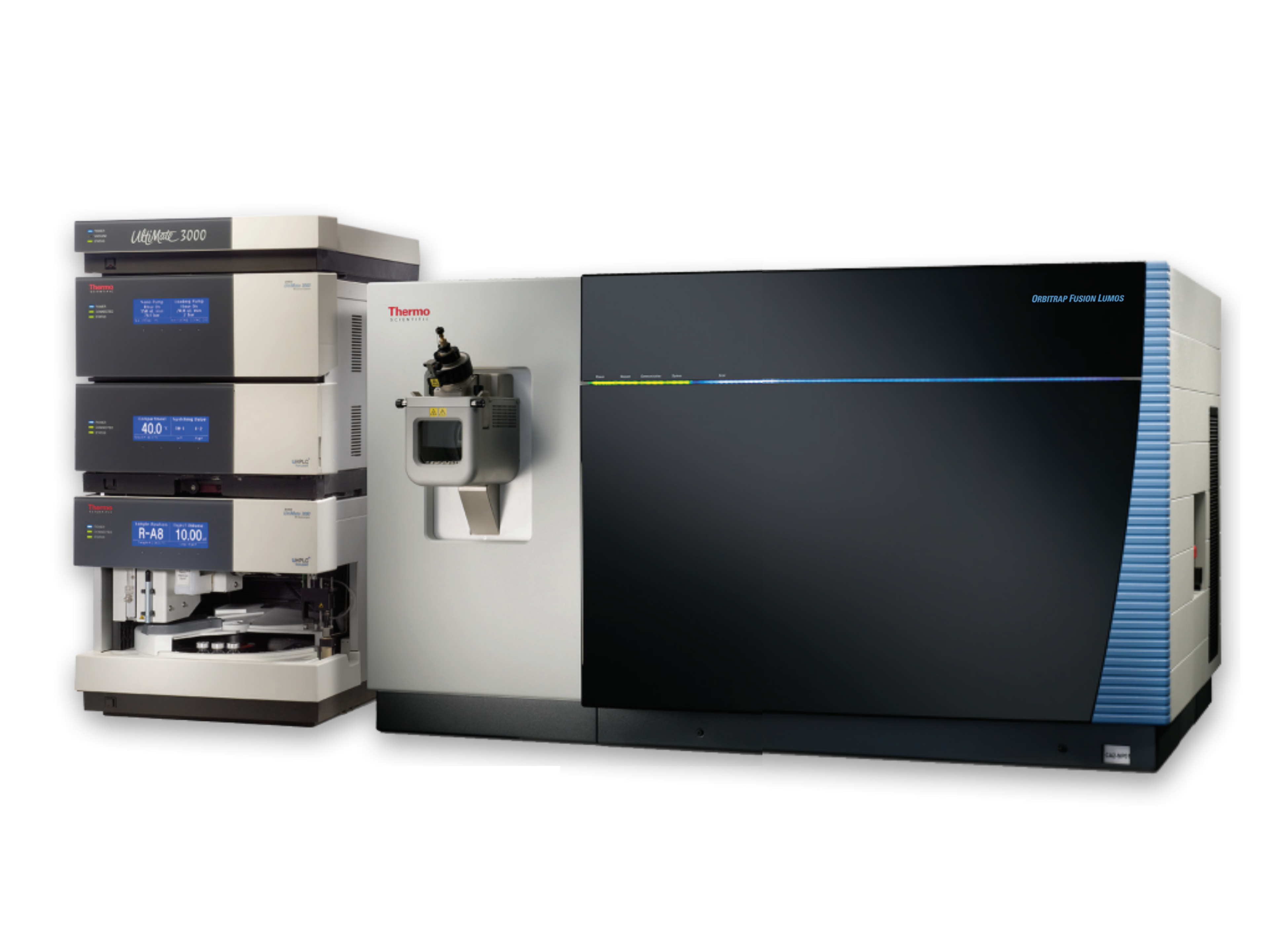 Thermo Scientific Orbitrap Fusion Lumos Tribrid LC-MS/MS with UltiMate 3000 UHPLC  Integrated high-resolution system for proteomics, metabolomics, and biopharmaceutical analysis
