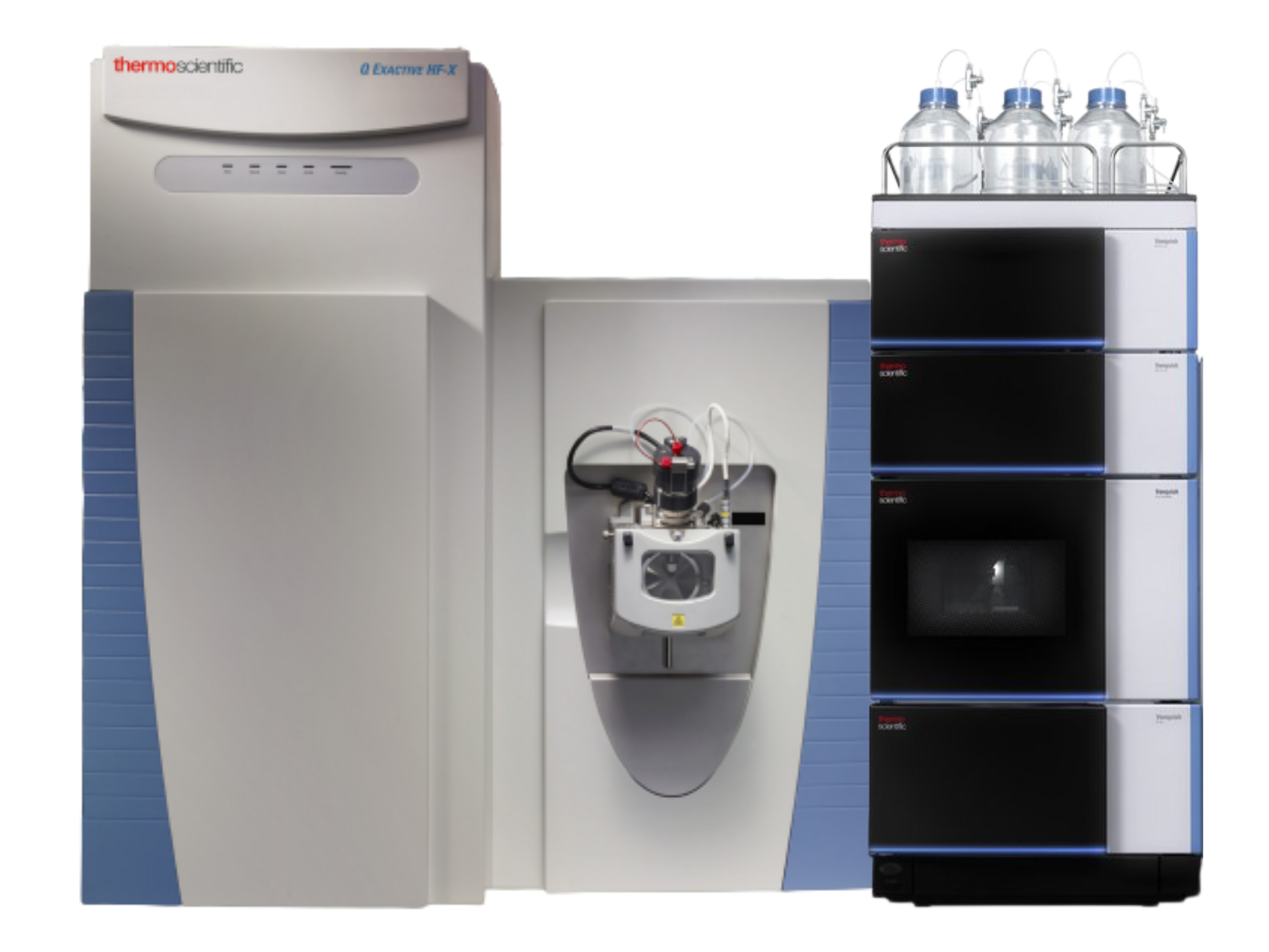 Thermo Scientific Q Exactive HF-X Orbitrap Mass Spectrometer with Vanquish UHPLC High-speed high-resolution LC-MS/MS system for advanced proteomics and metabolomics research