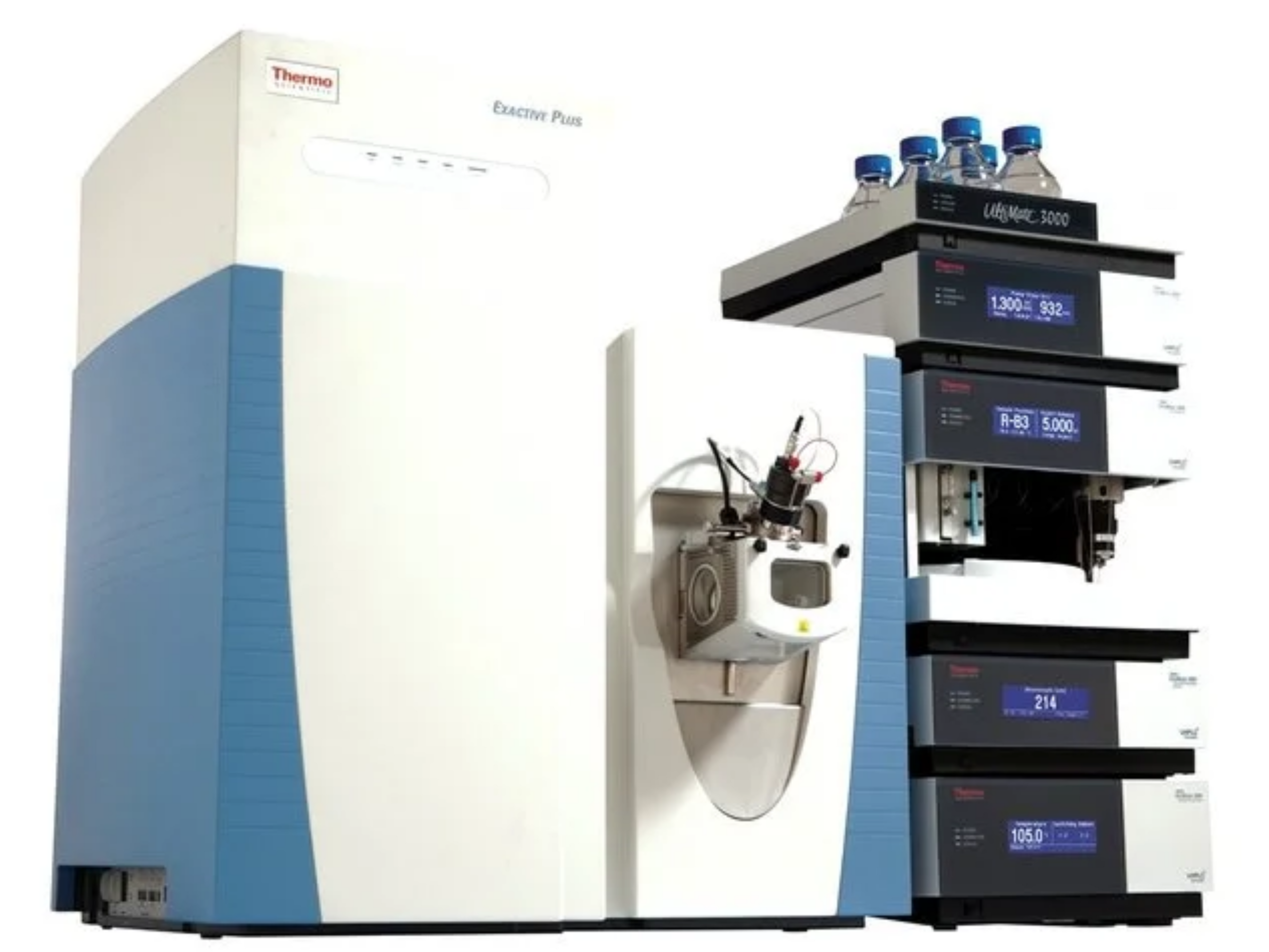 Thermo Scientific Q Exactive Plus Orbitrap Mass Spectrometer with UltiMate 3000 UHPLC Advanced high-resolution accurate-mass LC-MS/MS for complex proteomics and metabolomics workflows