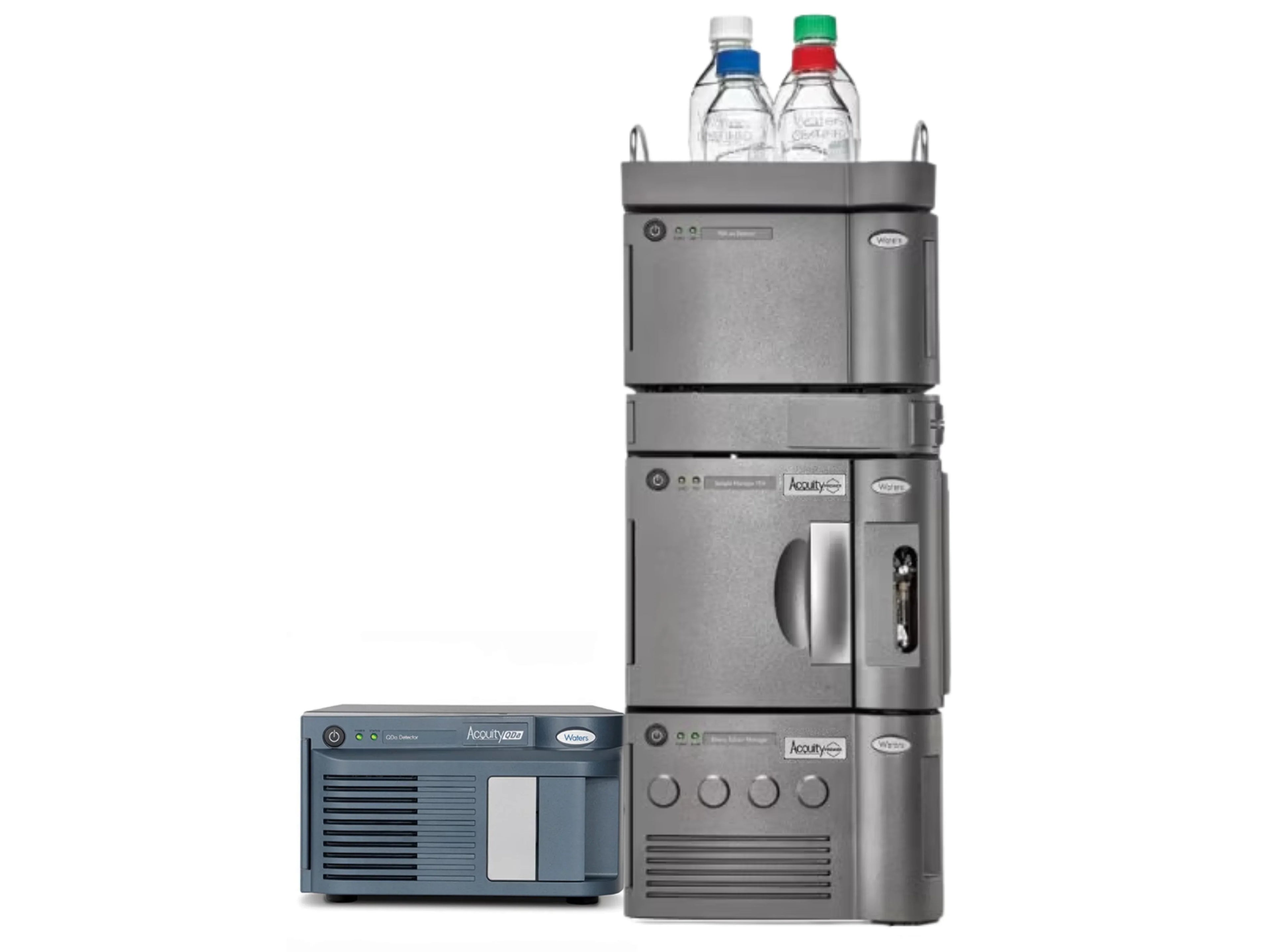 Waters ACQUITY UPLC with QDa Mass Detector  compact single quadrupole LC/MS system for pharmaceutical, food, environmental, chemical, and academic routine analysis