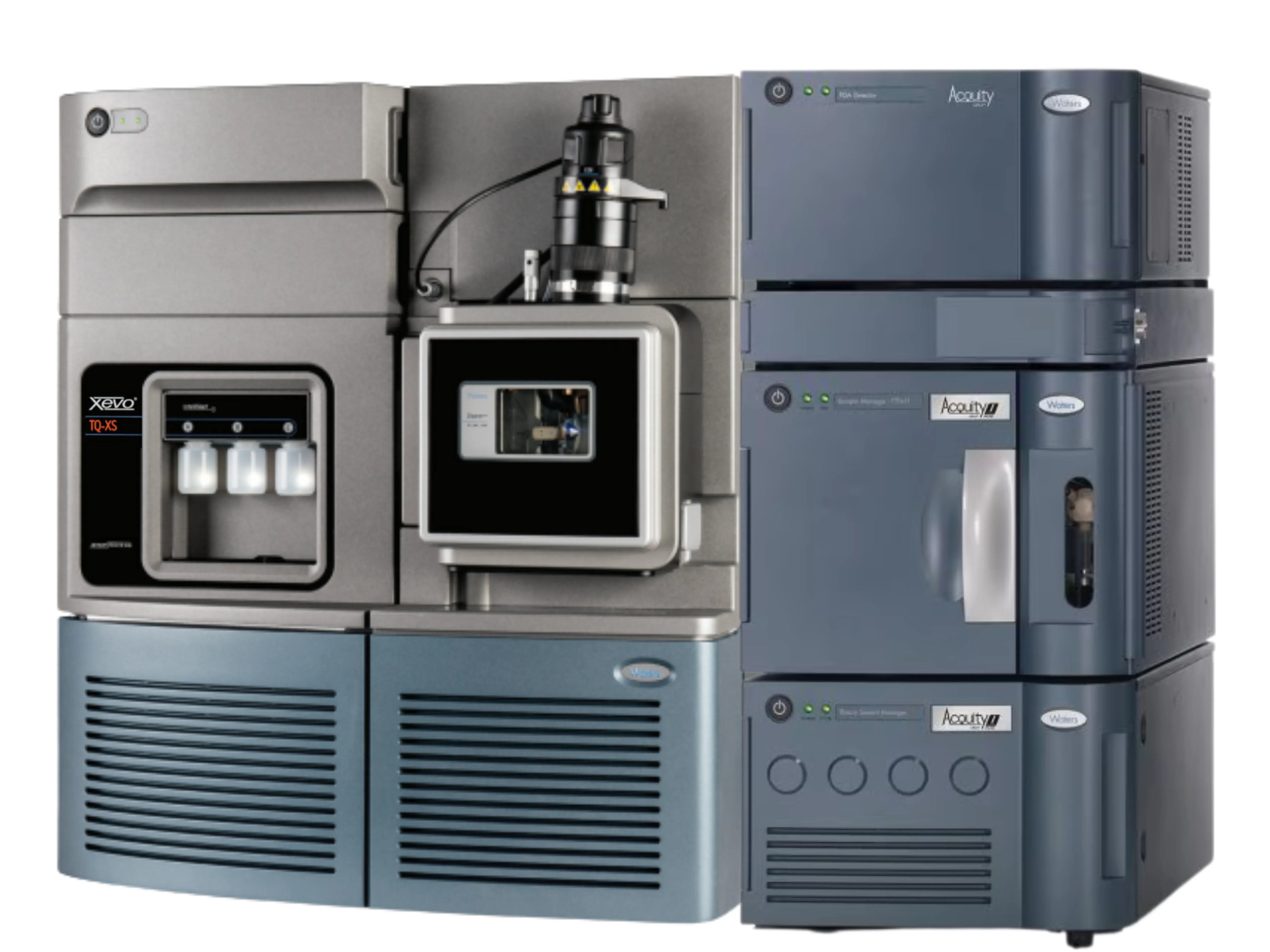 Waters Xevo TQ-XS Triple Quadrupole LC-MS/MS with ACQUITY UPLC I-Class ultra-sensitive, high-performance quantitative LC/MS system for pharmaceutical, clinical, food safety, environmental, and forensic laboratories